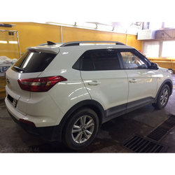 Тонировка заднего полукруга Kia