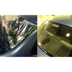 Замена заднего стекла Lada Kalina